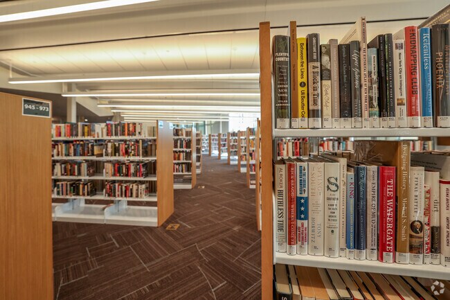 Bell Isle Library is recently renovated and a great getaway in Glenbrook.