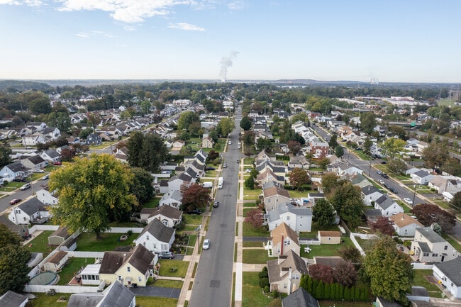 In the White Horse neighborhood you have wide streets with sidewalks and driveways.