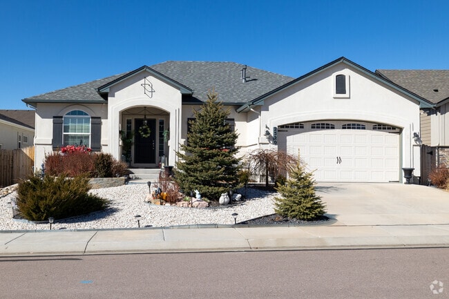 Modern ranch style homes can be found on the south side of Springs Ranch.