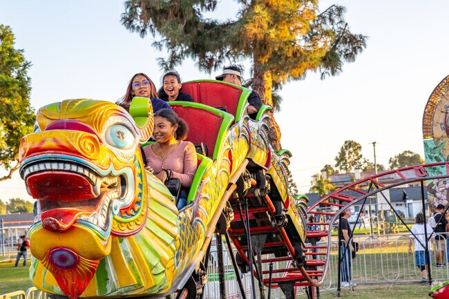 Have some fun on classic roller coaster rides at Silverado Days.
