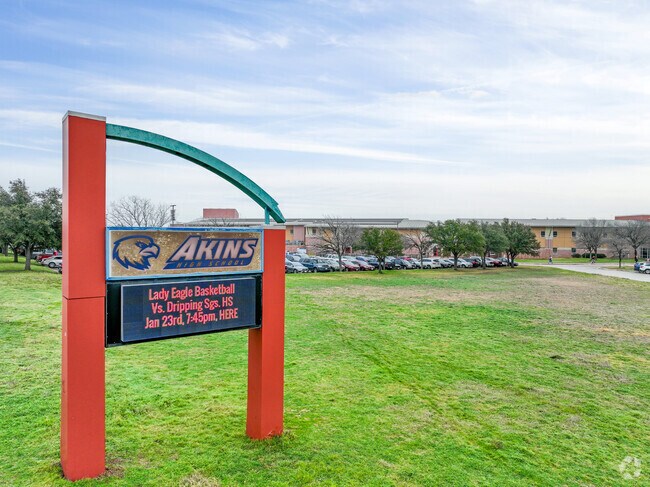Akins High School is a top choice for Onion Creek residents in Austin, TX.