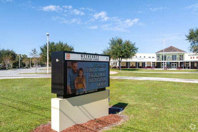 Wetherbee Elementary has a student to teacher ratio of 16 to 1.