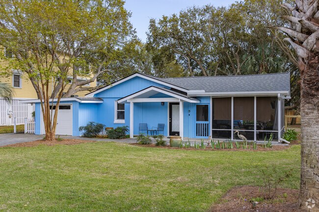 Discover tree shaded ranch style homes with large yard space.