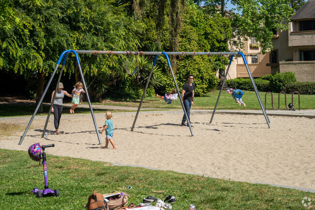 Villa La Jolla Park has a playground for the entire family to enjoy in La Jolla Village.