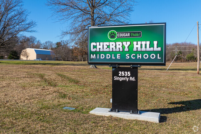 Cherry Hill Middle School is the home of the Cougars.