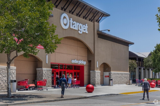 Midwest Novato has easy access to large retail stores like Target.