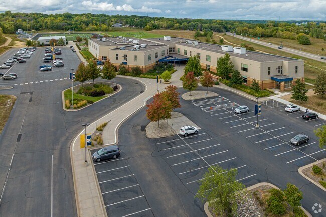 St. Croix Preparatory Academy serves k-12 for the West Lakeland Community.