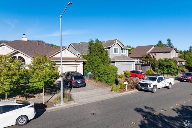 Two-story modern homes are readily available in the Middle Rincon neighborhood.