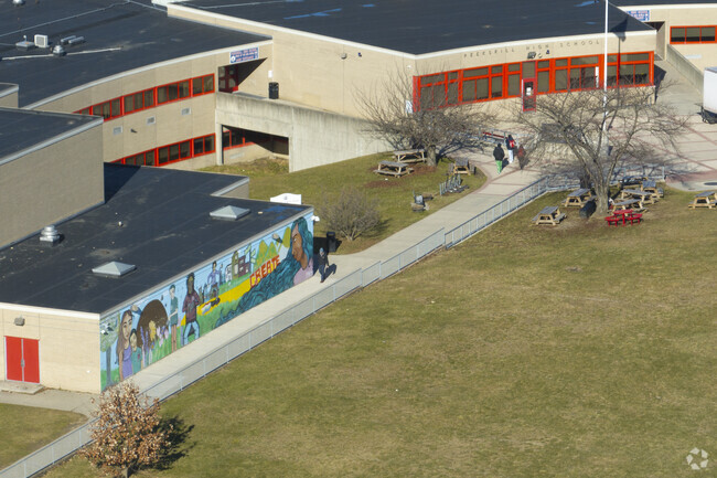 Peekskill High School at 1072 Elm Street in Peekskill, NY.