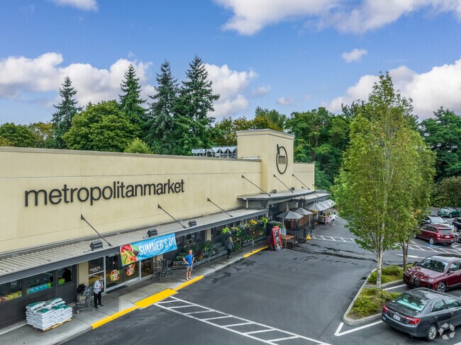 Bryant offers many grocery stores, like PCC and Metropolitan Market.
