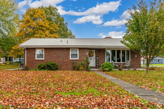 Ranch style houses are a great starter home for residents in Mercer Township.