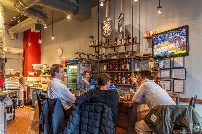 Max and Leo's in Newton Corner is a neighborhood favorite with great pizza.