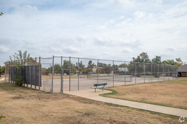 Belle Isle Park has a tennis court for residents to utilize in the FBIR neighborhood.