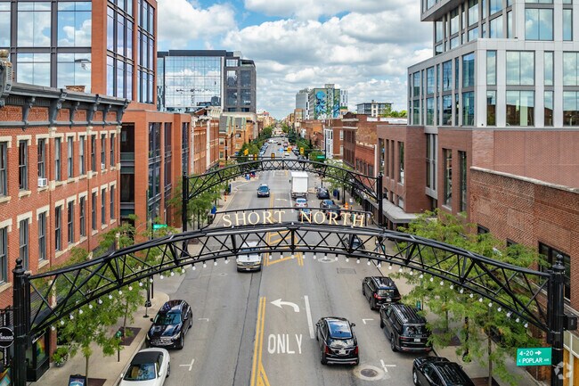 Short North is an urban neighborhood situated next to Downtown Columbus.