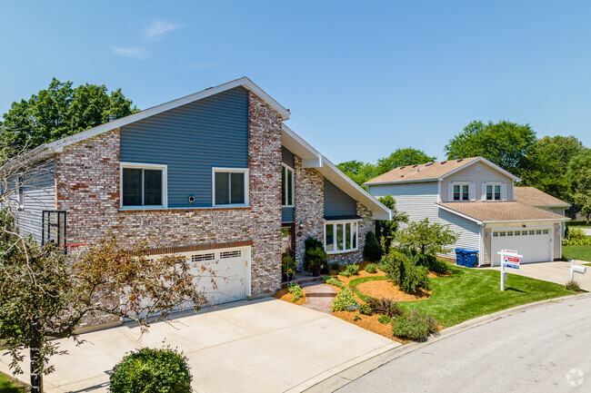 Modern homes with unique designs give character to Huntington Hill.
