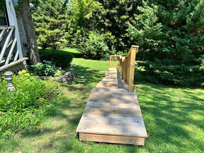 Stairs to door