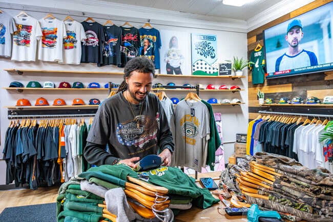 Nearby East Allis is All Goods, which specializes in vintage clothing.