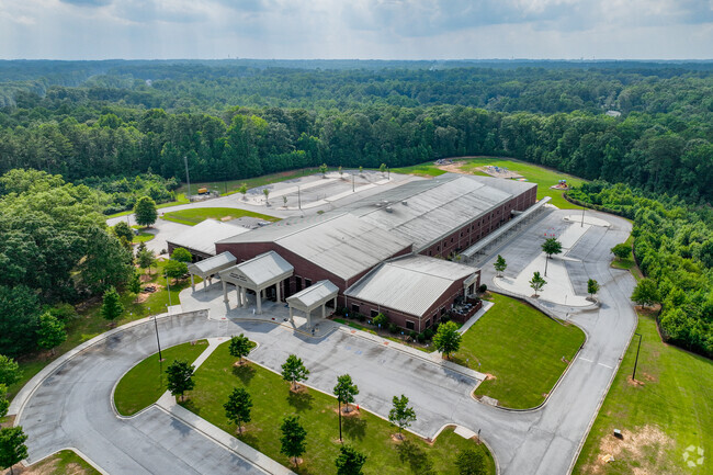 The student population of Factory Shoals Elementary School is approximately 607.