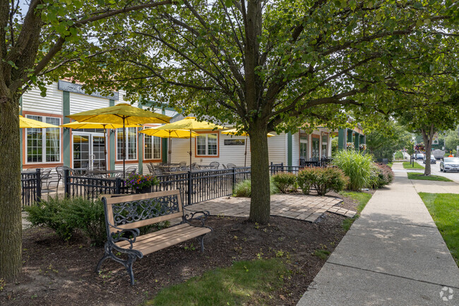 Stop and smell the flowers or just sit and take in the fresh air in Glenwillow.