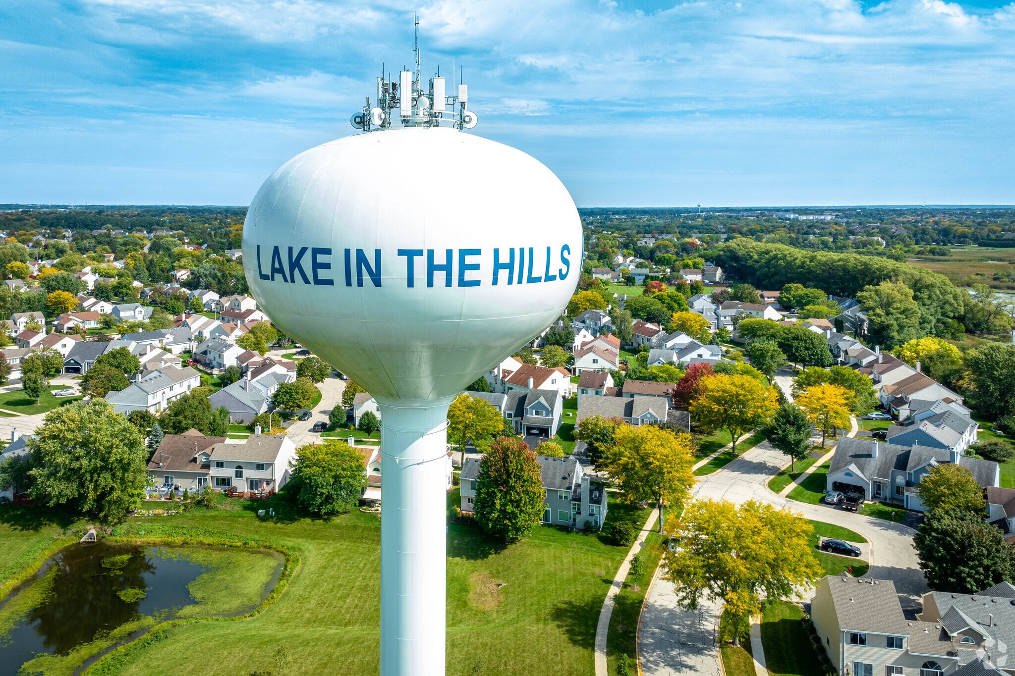 The village of Lake in the Hills has been growing rapidly since the 1990s.