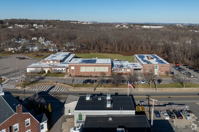 Donald Ross Elementary School in Braintree offers a large playfield on its grounds.
