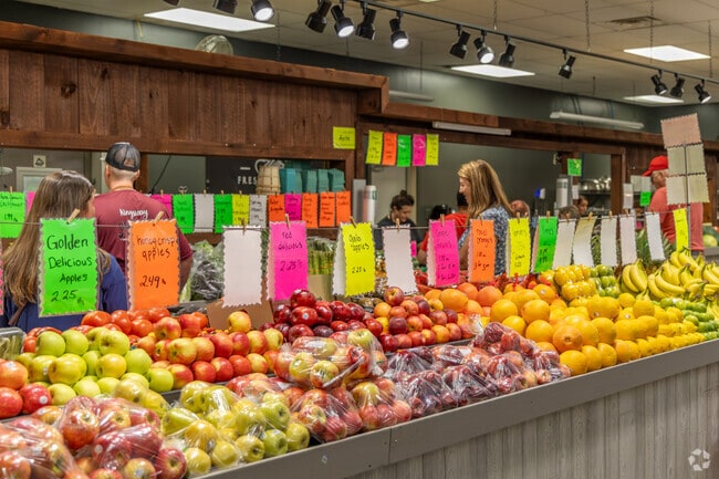 Locals in Stow Creek Township grab fresh ingredients for dinner at farms stands.