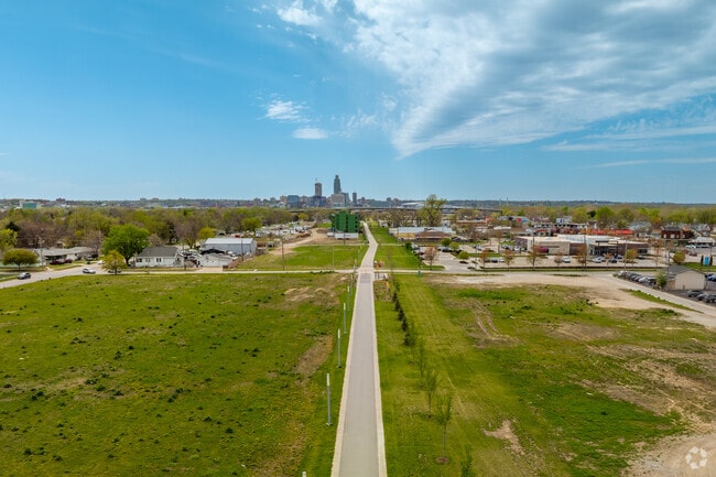 Bikers love the views on the First Avenue Trail near Trolley Park.