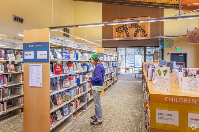 Stillwater residents might enjoy checking out a book from the nearby Carnation Library.