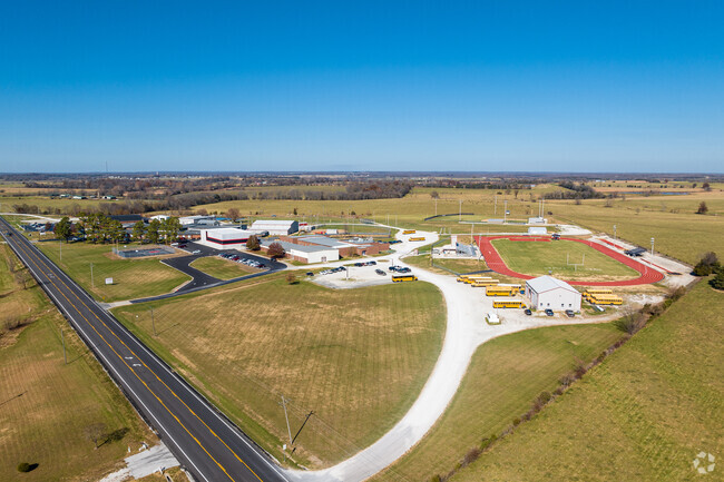 The Skyline School campus is situated on US Highway 65.