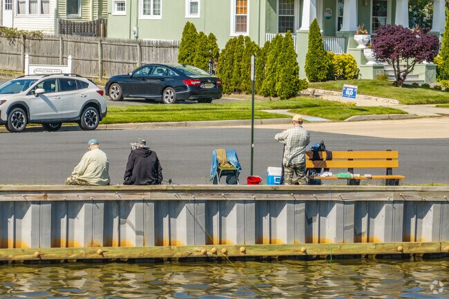 Residents in Interlaken love fishing in Deal Lake.