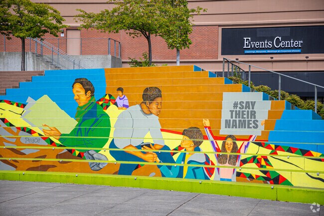 Downtown Tacoma Has a Definite Artsy Style.