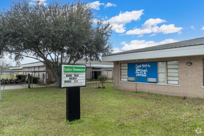 Eunice Elementary has a reputation for fostering a positive learning environment.