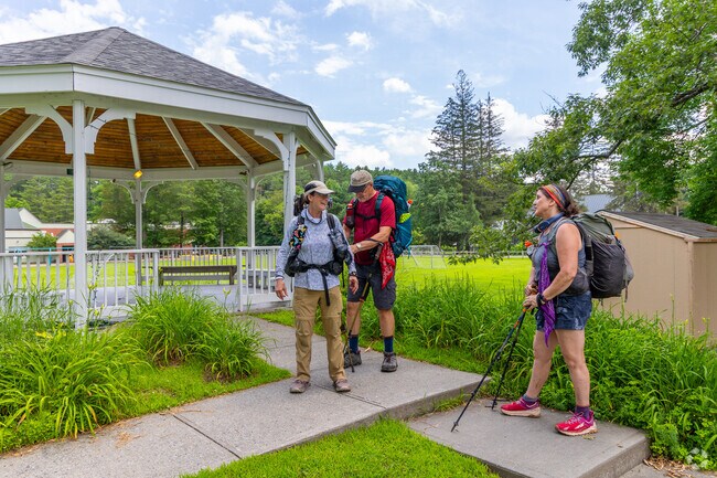 The Appalachian Trail passes through Norwich, popular with thru-hikers.