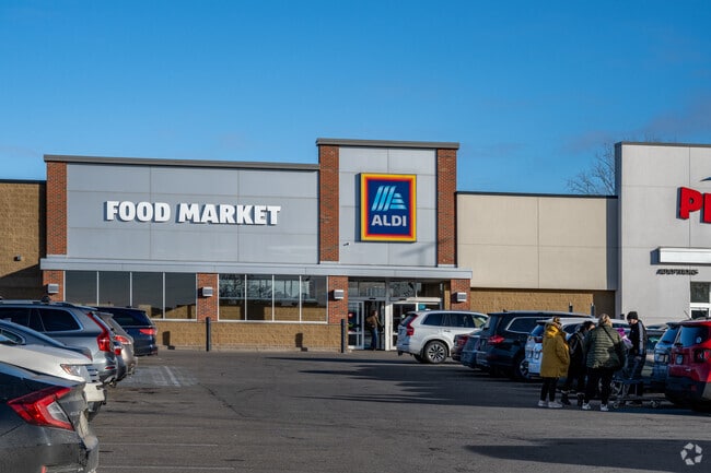 Aldi is a popular grocery option in Forest Lake.