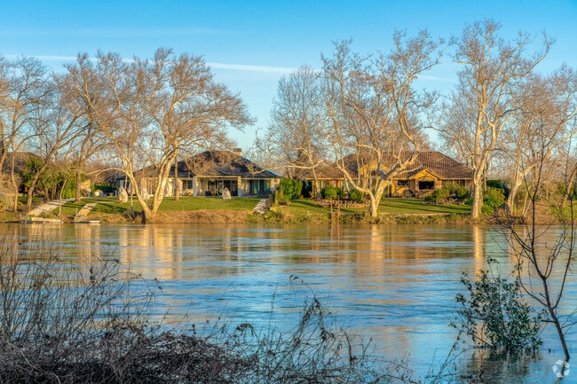 Some homes in Red Bluff have amazing views near the river bend.