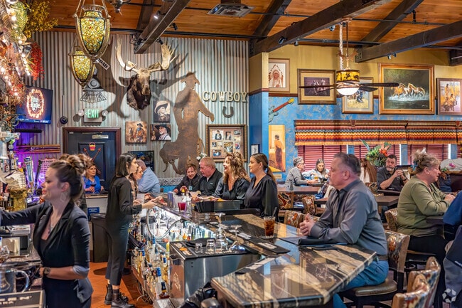 Experience a Western-style saloon with a modern twist at The Gambling Cowboy near Alta Vista.