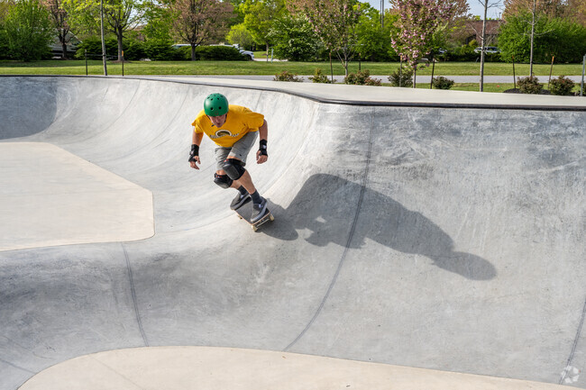 Drop in the bowl at Terrapin Skate Park near Romancoke.