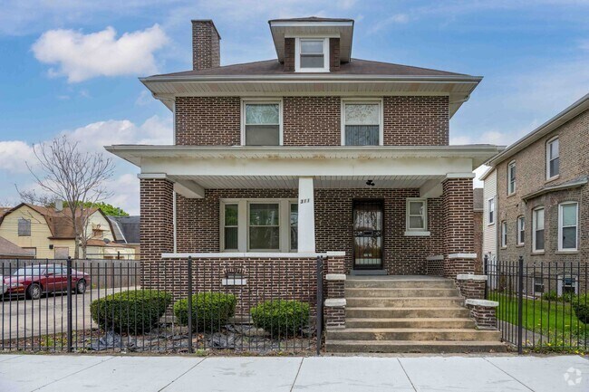 A beautiful brick house located in the West Pullman area.