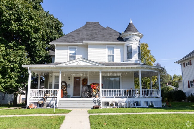 Classic Victorian era homes are a characteristic of Osage.