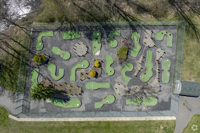 The mini golf course at Beekman's Recreation Park is a fantastic way to have family fun.