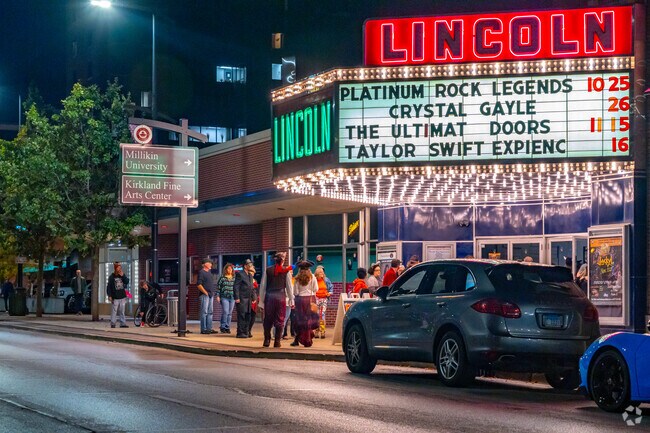 Home Park residents can drive to Downtown Decatur to catch a movie at Lincoln Theater.