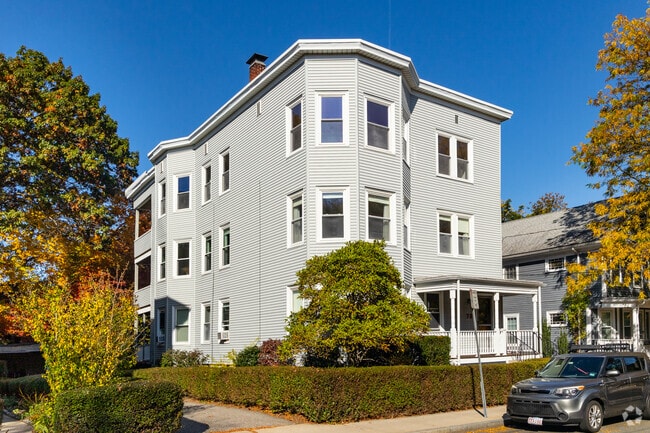 Classic Triple Deckers can be found along the streets of Baldwin.