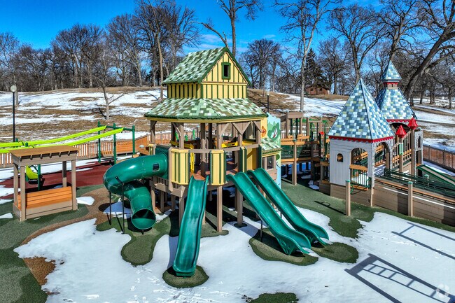 Willmar's Destination Playground offers over 19,000 square feet of fun playground equipment and activities.