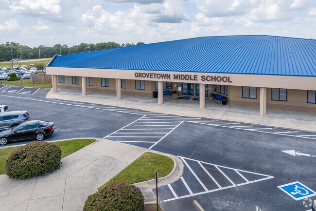 Grovetown Middle School serves students from grades 6 through 8.