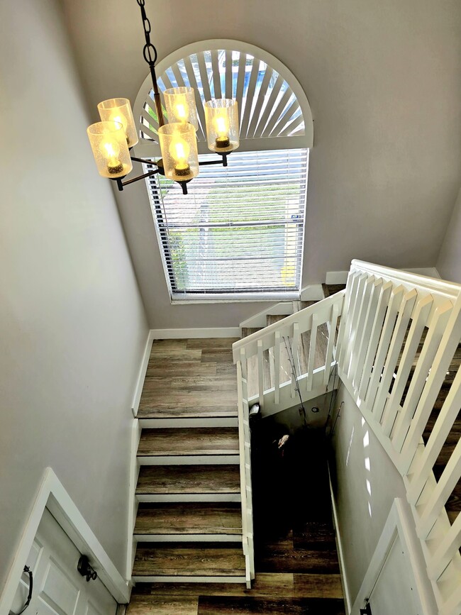 Stairs into the Unit
