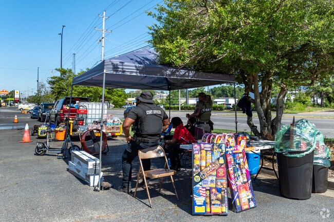 Vendors often set up shop along Winchester Rd. in Hickory Hill and offer goods and services.