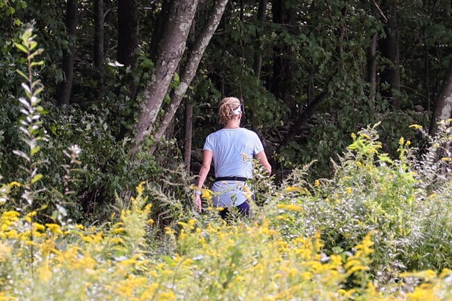 Walkers enjoy peace and fresh air at the Fitzgerald Walking Trail.