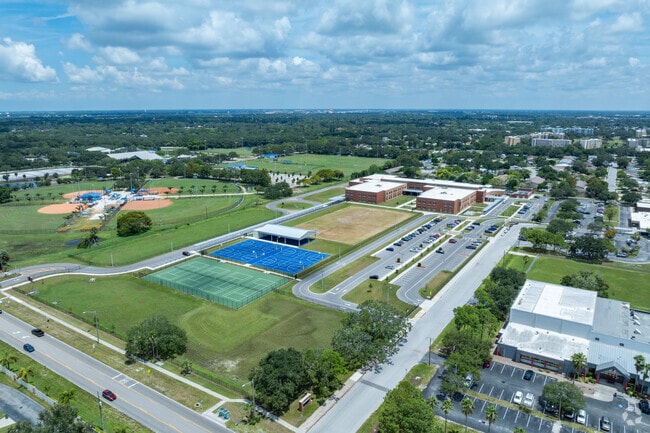 campus aerial