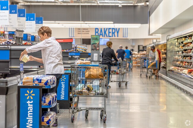 Walmart and other big‑box stores along I‑41 simplify weekly errands.