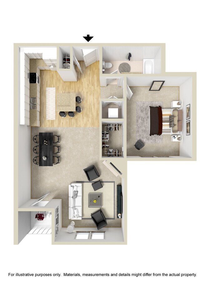 One Bedroom Small